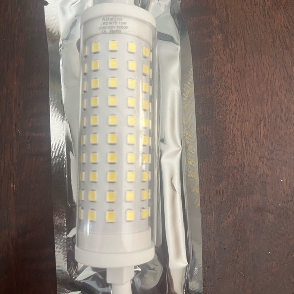 SET of 2 Attaljus LED R7S 15W DIM 120v 6000 K Floodlights NEW OPEN BOX - Picture 4 of 7